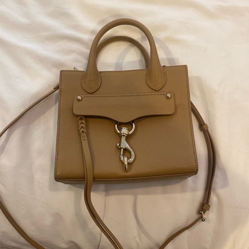 Rebecca Minkoff Tan Leather Mini Tote Bag
